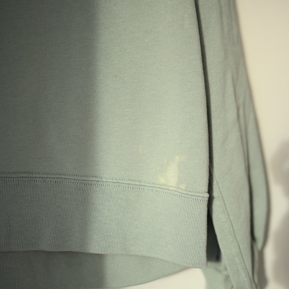 Abercrombie & Fitch Sage Green Sweatshirt Crewneck Size Small - Picture 8 of 9
